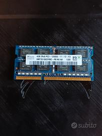 RAM DDR3 8 GB (4x2) - 1600 MHZ