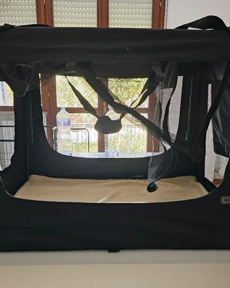 trasportino per cani  61x90x65 cm