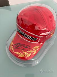 Cappello Autografato Michael Schumacher