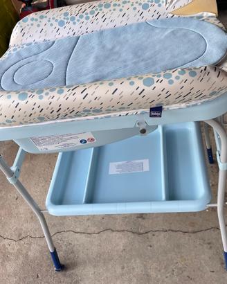 Fasciatoio bimbo Chicco colore azzurro