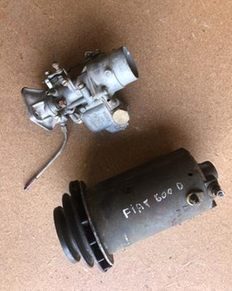 600 D multipla alternatore carburatore ricambi