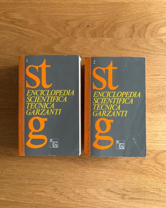 Enciclopedia Scientifica Tecnica Garzanti 2 Volumi