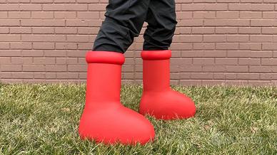 MSCHF BIG RED BOOTS
