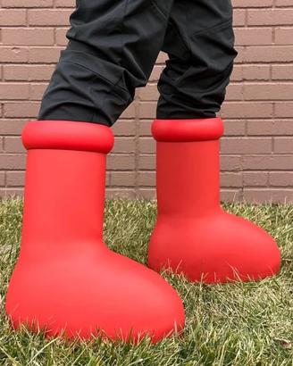 MSCHF BIG RED BOOTS