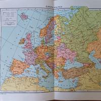 Cartina geografica Europa piccola