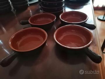Ciotole in terracotta per primi piatti e aperitivi