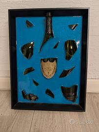 quadro in resina champagne 