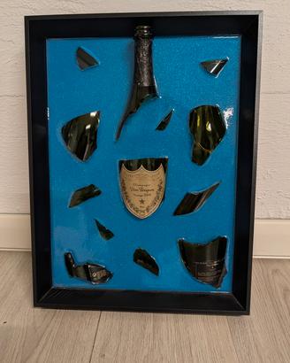 quadro in resina champagne 