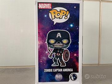 Funko POP Marvel Zombies Zombie Captain America
