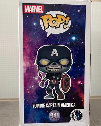 Funko POP Marvel Zombies Zombie Captain America