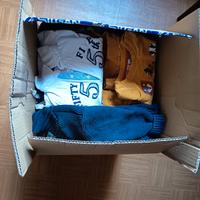 scatolone pieno di vestiti 18-24 mesi bambino 