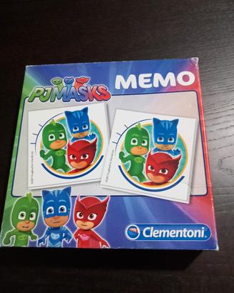 gioco da tavolo memory pj mask