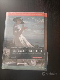 librio IL PIACERE DEI TESTI edizione Pearson