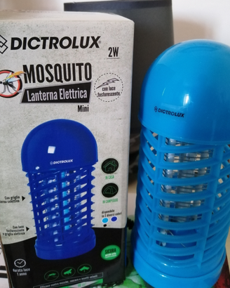 Mini lanterna elettrica zanzare