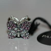 PANDORA Charm Farfalla Rosa Scintillante