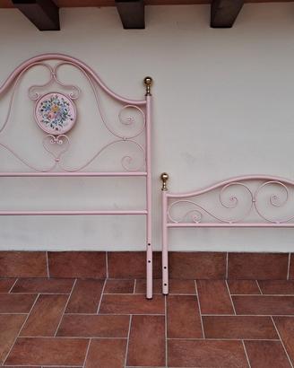 Letto in ferro battuto 