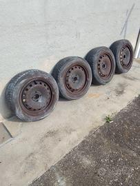 4 cerchi in ferro per Fiat G punto