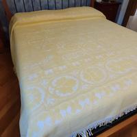 copriletto vintage in cotone Piquet 