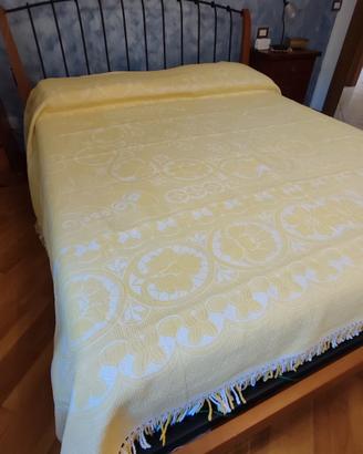 copriletto vintage in cotone Piquet 