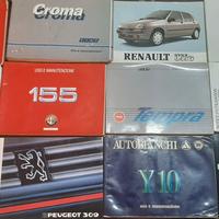 Libretto uso e manutenzione auto epoca
