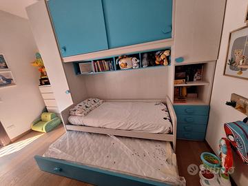 Cameretta con soppalco