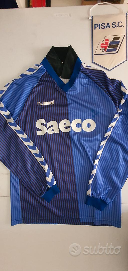 maglia retrò pisa calcio gagliardetto in omaggio Collezionismo