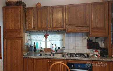 CUCINA IN LEGNO ROVERE