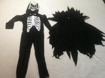 Costume Scheletro + Martello Clown-Pagliaccio