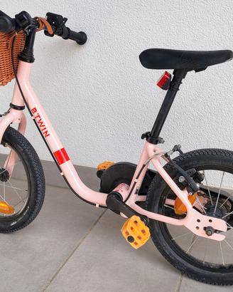 bici s btwin 14 pollici 