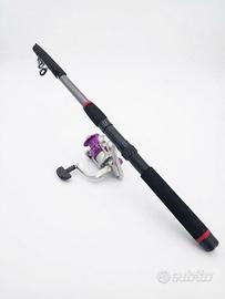 Canna da pesca telescopica 2,40m