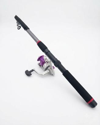Canna da pesca telescopica 2,40m