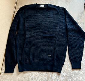 Maglione da uomo Caporiccio blu taglia 50