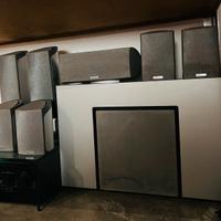 Home theatre Polk Audio surround 7.1
