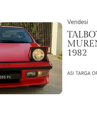 Talbot Matra Murena