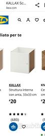 ante e cassetti ikea kallax