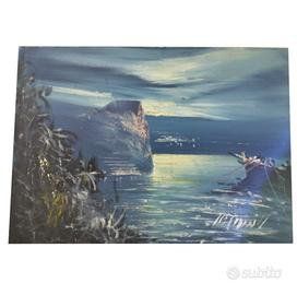 Quadro Napoli di Notte