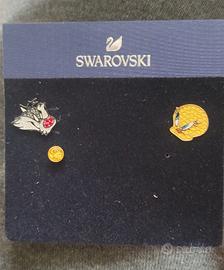 Swarovski Orecchini Looney Tunes Titti e Silvestro