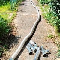 Tubo flessibile inox doppia parete diametro 80