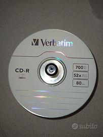 CD e DVD Verbatim a 0,50 euro cadauno