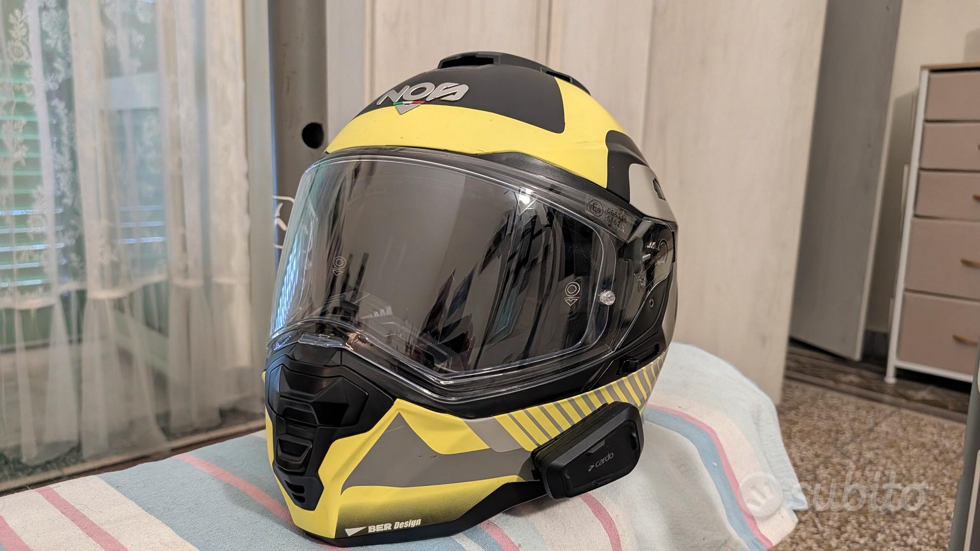 Casco Nos NS9 con Interfono Cardo Spirit - Accessori Moto In vendita a Bari