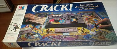 Gioco da tavolo CRACK! MB Giochi (1985) completo 