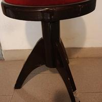sgabello pianoforte rotondo usato