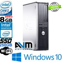 MiniPC Dell OptiPlex, Win10, Q8300, RAM 8GB, SSD