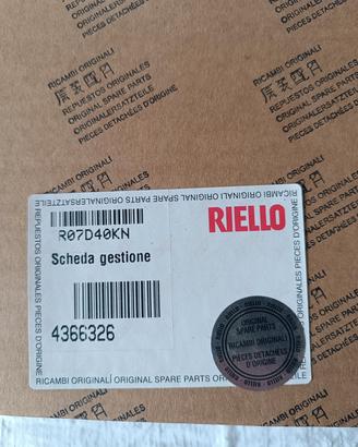 scheda elettronica caldaia Riello 