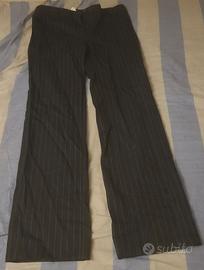 Pantaloni sartoriali gessati Dolce & Gabbana TG 44