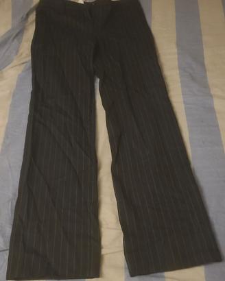 Pantaloni sartoriali gessati Dolce & Gabbana TG 44