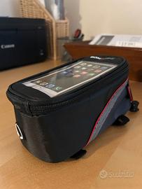 Sacca porta smartphone telaio bici