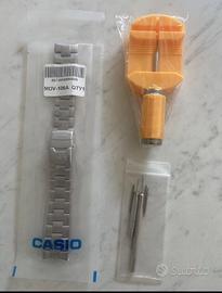 Bracciale Oyster acciaio   per Casio Duro Marlin