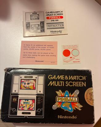 Game watch - pinball