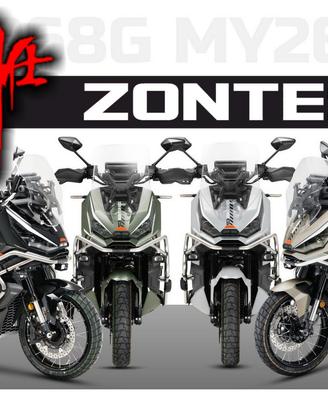 Zontes 368 G Nero Sabbia Grigio Verde Colori 2026 